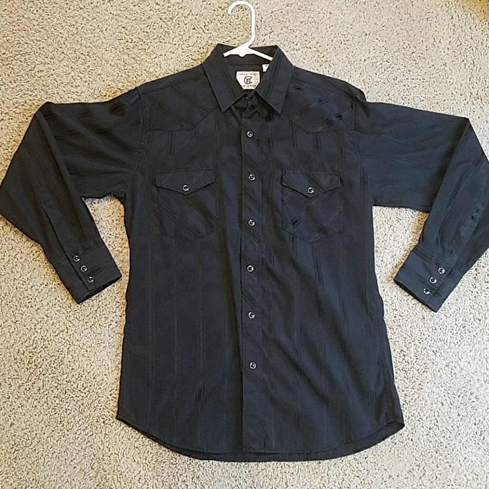 Western pear snap shirt